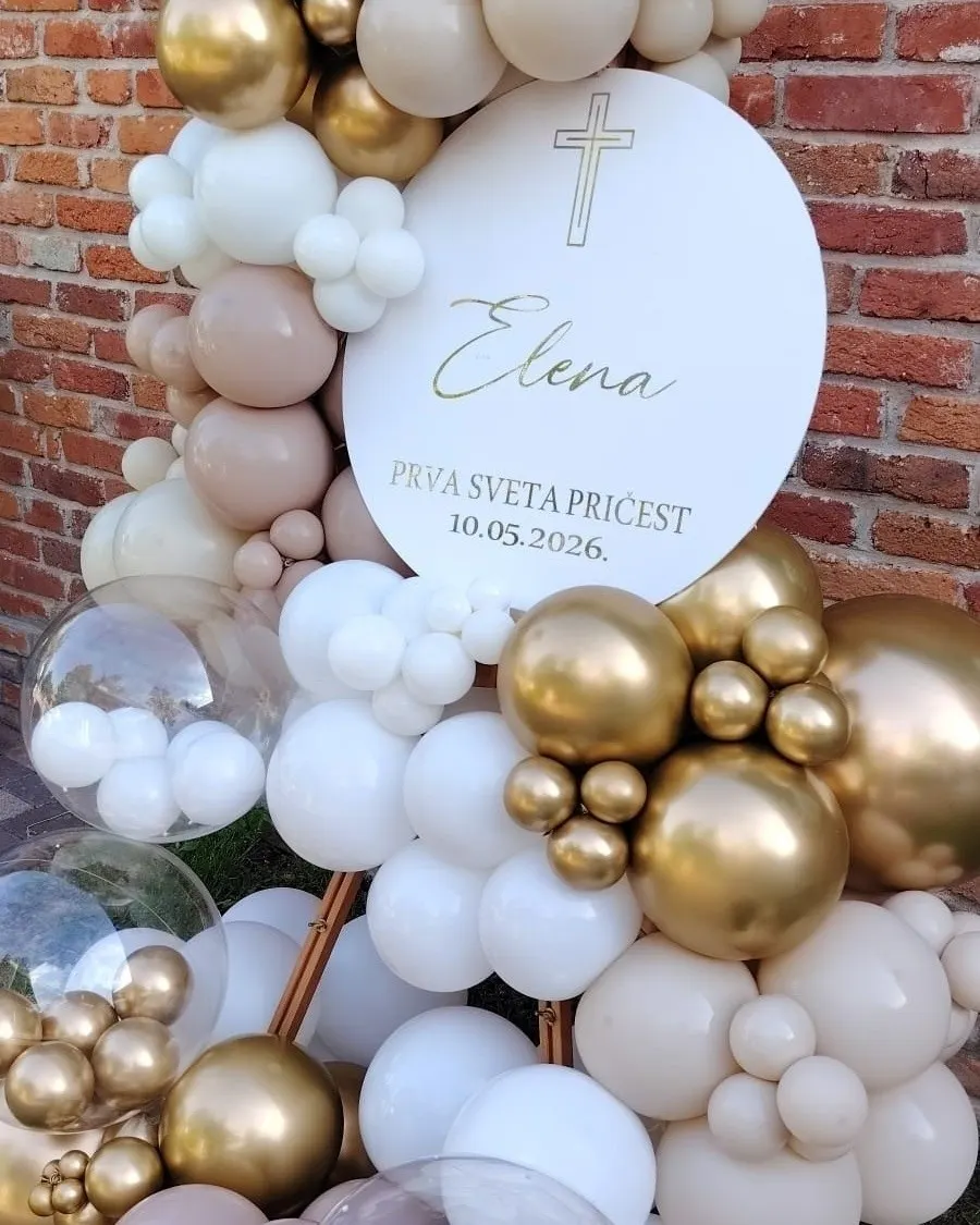 Pričest — zlatni detalji